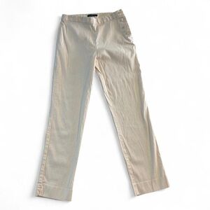 Lauren Ralph Lauren Womens‎ Beige Pinstripe Sailor Button Pants Straight Leg 4